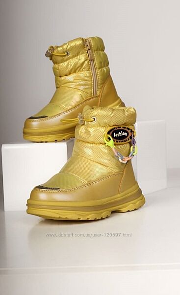 Зимові дитячі чобітки/ останні розміри 24 та 27