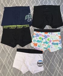 Трусы  боксеры для мальчиков  H&M р. 122-128, 134-140, 146-152, 158-164, 17