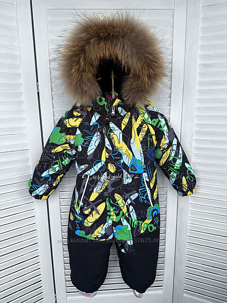 Яскравий зимовий термо комбінезон для хлопчиків 74-98