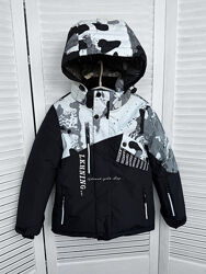 Зимова підліткова термо куртка для хлопчиків 116-140