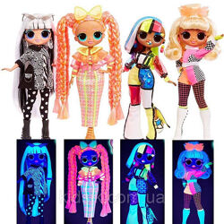 Коллекция кукол L. O. L. Surprise OMG светятся под неоновыми огнями