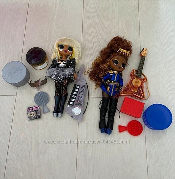 Набор кукол L. O. L. Surprise OMG remix из двух кукол