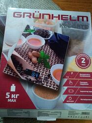 Ваги кухонні Grunhelm KES-1PTE. Нові