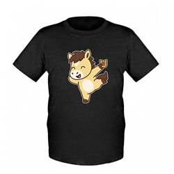 Футболка на рік коня лоша дитяча жіноча чоловіча