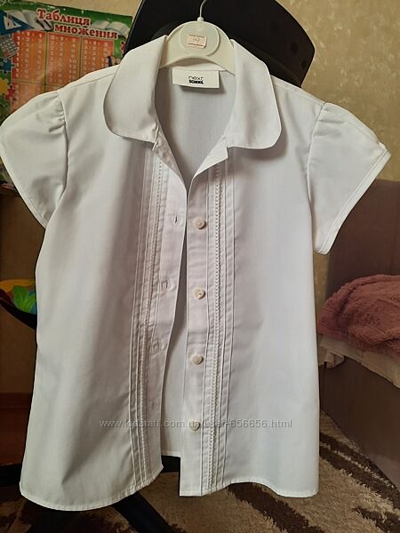  Блузка next, р.6-8 років для першокласниці