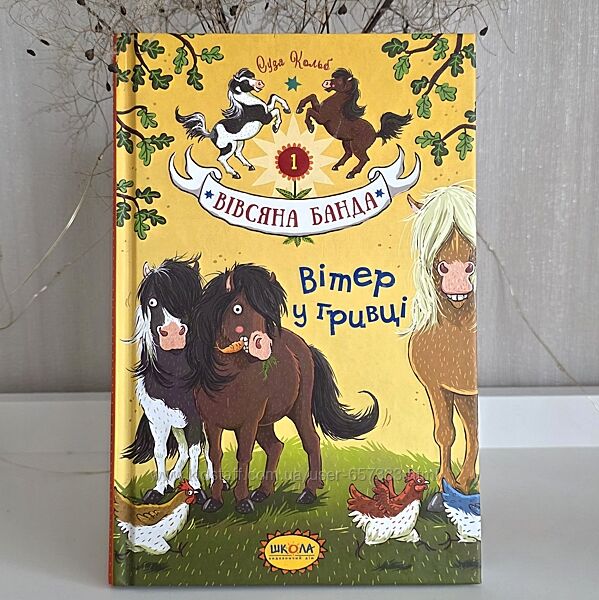 Вівсяна банда. Книга 1 Вітер у гривці, автор - Суза Кольб.
