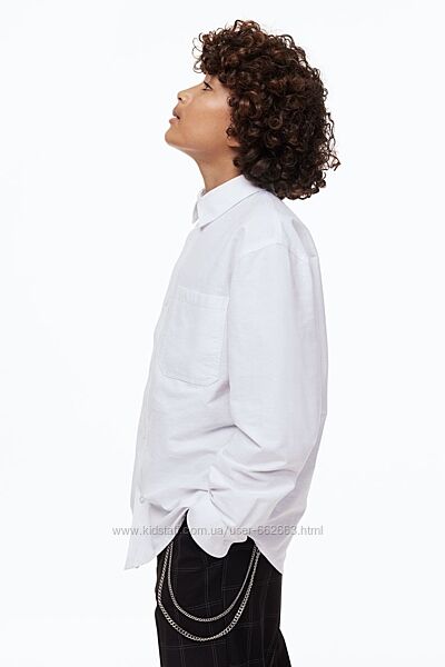 Біла сорочка Zara H&M 13-14 років