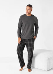 Чоловіча флісова піжама зимовий костюм з флісу livergy m, l, xl, 2xl