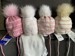 Шапка з шарфом 2-4 роки