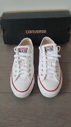 Класичні білі Converse Chuck Taylor оригінал р.37 устілка 24 см в ідеалі