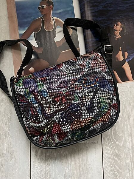 Кожаные сумочки клатч кроссбоди 