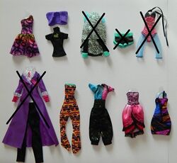 Аутфиты Монстер Хай Monster High, одежда эвер афтер хай