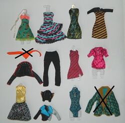 Аутфиты Монстер Хай Monster High, одежда эвер афтер хай