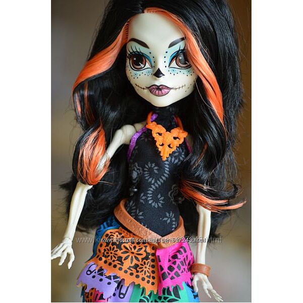 Monster High Skelita Calaveras Скелита базовая Монстер хай