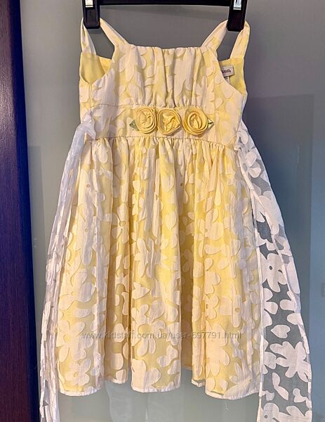 Святкове плаття, сарафан на дівчинку 3-5 років, розмір 4, в гарному стані