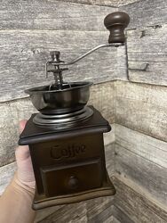 Нова ручна кавомолка, чавунна кавомолка у ретро стилі