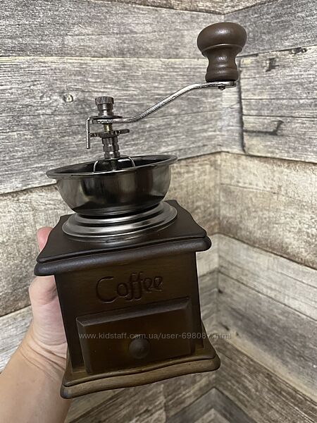 Нова ручна кавомолка, чавунна кавомолка у ретро стилі
