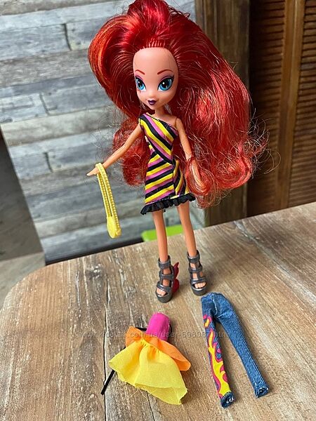 Лялька Сансет Шиммер, my little pony 