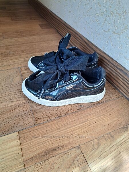 Лакові кросівки Puma basket