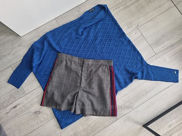 Коттоновий асиметричний светр Tommy Hilfiger, M