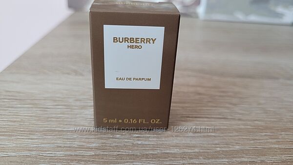 Парфумована вода для чоловіків  Burberry Hero 