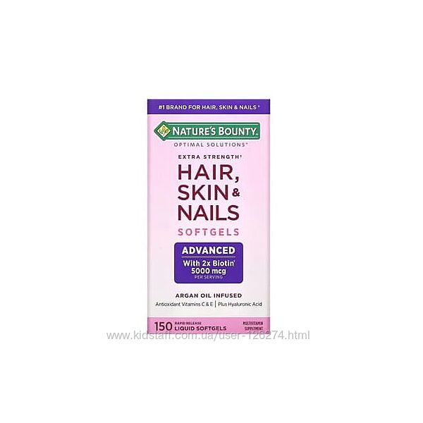 Вітаміни для волосся, нігтів та шкіри