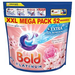 Капсули для прання Bold Platinum з Ленором 52 шт.