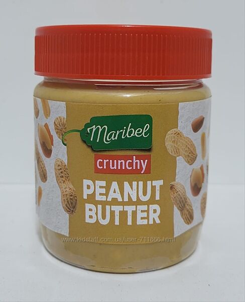 Арахисовая паста Maribel Peanut Butter в асорт.  350g