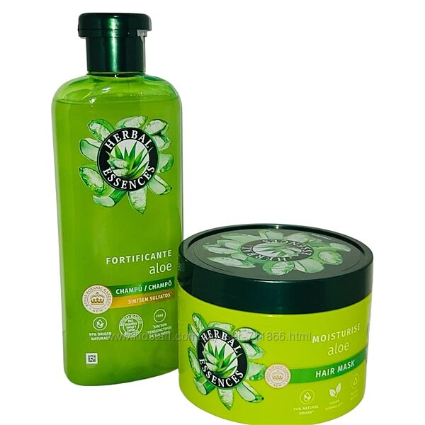 Набір Herbal Essences Зміцнювальний Aloe Vera