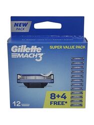 Кассеты для бритья Gillette Mach 3  12шт. оригинал