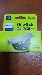 Змінні леза Philips OneBlade QP 420/50 2 штнасадка для тіла
