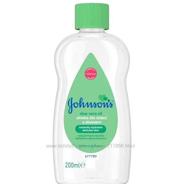 Олія для тіла Johnson&acutes baby 200ml в асорт. 
