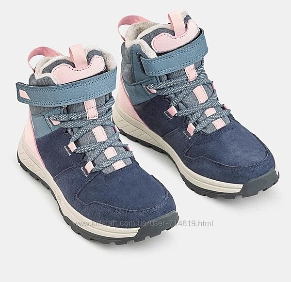 Зимові черевики Quechua SH100 Warm р 30 на липучках, теплі