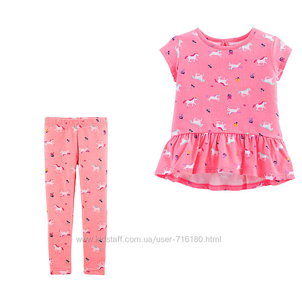 Футболка і лосіни Carters 3T