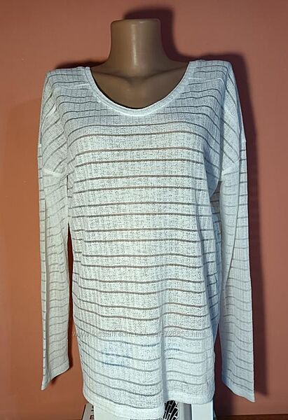 Біла сітчаста кофта Next. Розмір - 12, M, L. 