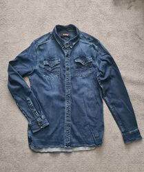 Джинсова рубашка, р 170