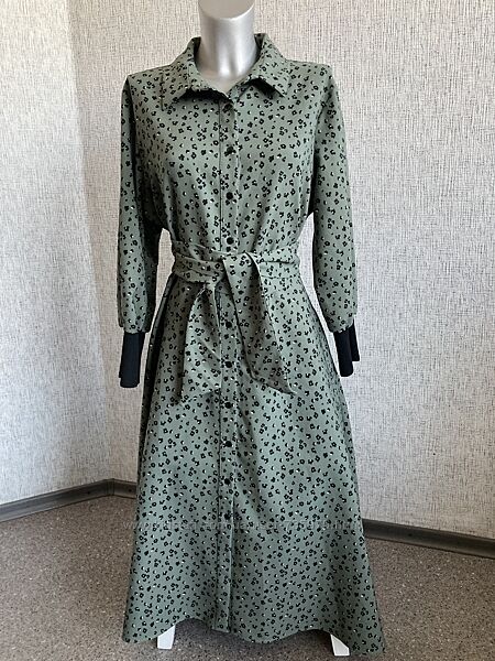 Жіноча стильна сукня квітковий принт Туреччина 48-54 розміри