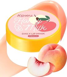 A&acutepieu Honey & Milk Daily Lip Mask Peach Живильна маска для губ