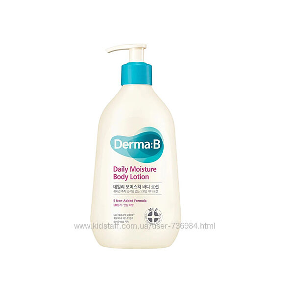 DermaB Daily Moisture Body Lotion Ніжний зволожуючий лосьйон для тіла
