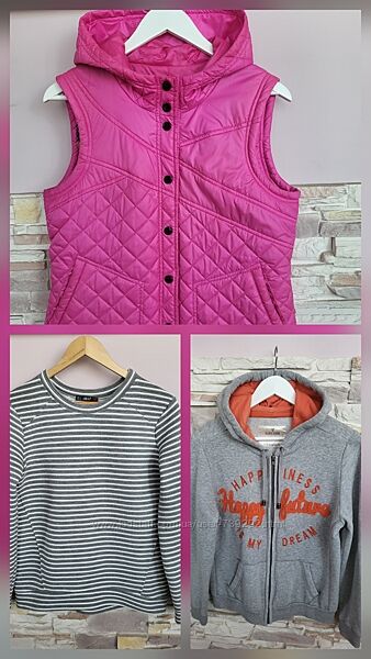 Жилетка з толстовкой та худі