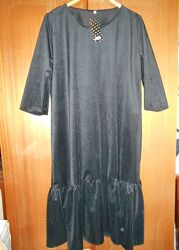 Платье вельветовое, р. 56, новое
