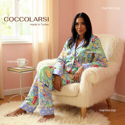 Одяг для дому. Преміум піжама. Розмір S, M, L, XL. Coccolarsi Туреччина