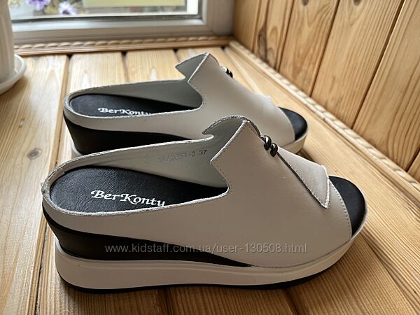 Босоніжки, натуральна шкіра, р.37
