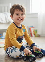 Пижама для мальчика Машинка фирмы Carters