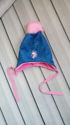 Шапка для новорожденной девочки