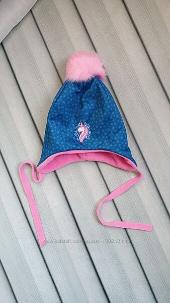 Шапка для новорожденной девочки
