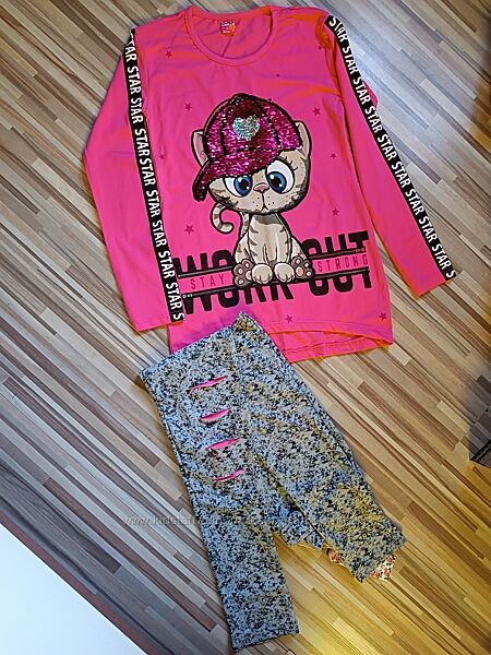 Лосины и туника для девочки подростка 