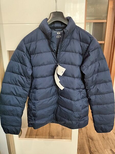 Ультратонкий пуховик uniqlo р м, дефект
