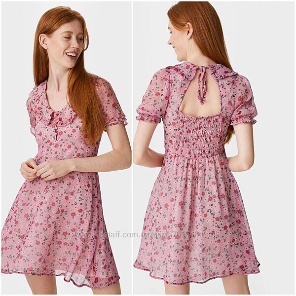 C&A ніжна нова сукня з коміром і відкритою спиною 