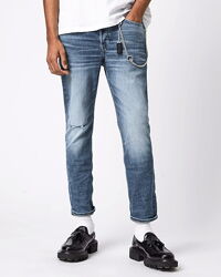 Новые джинсы слим W34 &acuteAllSaints Dean Damaged